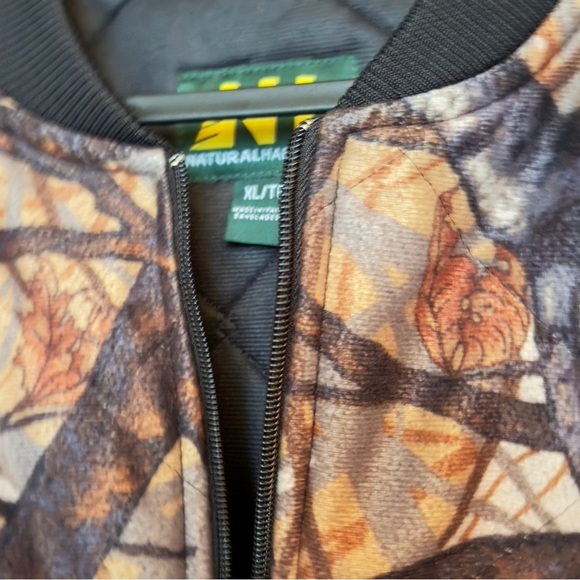 Vintage Natural Habitat Quilt Lined Camo Full Zip Jacket - Picture 5 of 11